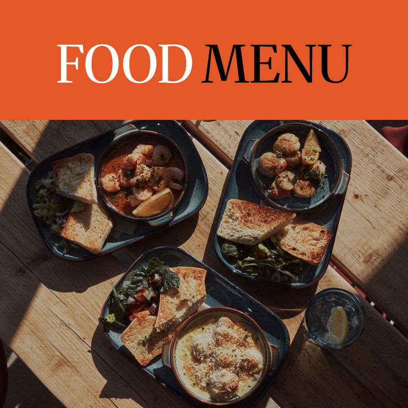 The Terrace Cafe, Bar and Venue - Plymouth Main Menu Link